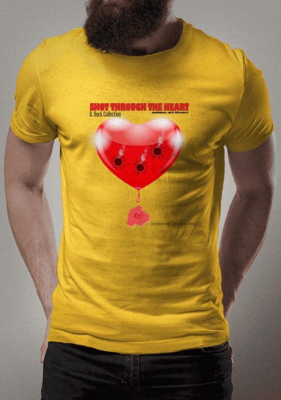 Nome do produto  Shot through the heart