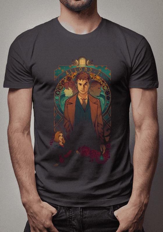 Nome do produto  Doctor Who - 10o - Art Noveau