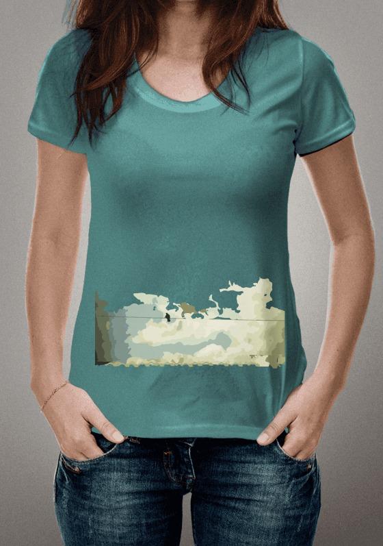 Nome do produto  Pássaro pousado