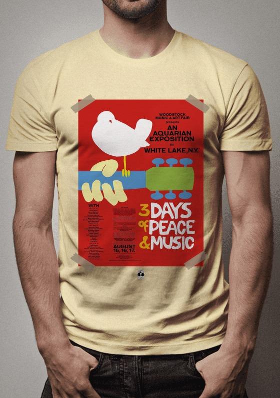 Nome do produto  Woodstock Poster