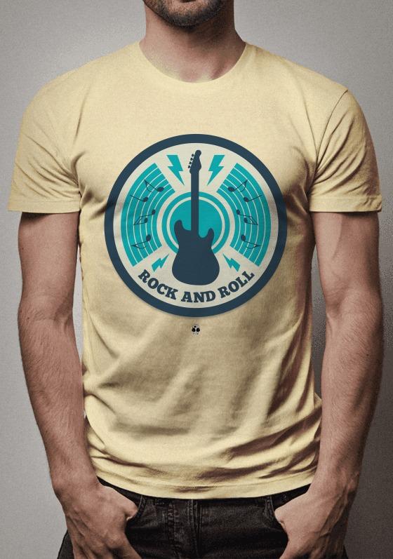 Nome do produto  Camisa Rock N'Roll - v2