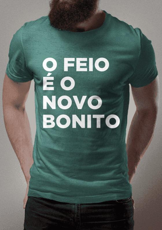 Nome do produto  O feio é o novo bonito! (colorida)