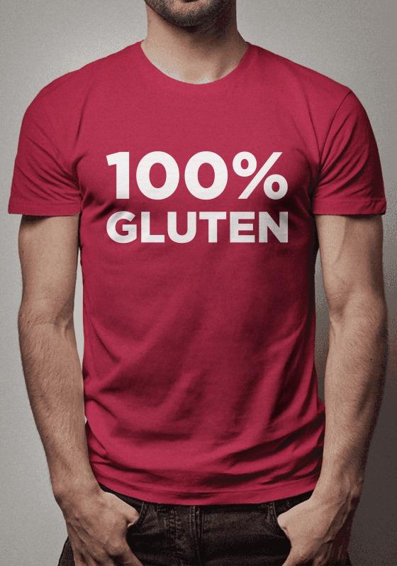 Nome do produto: 100% Gluten! (colorida)
