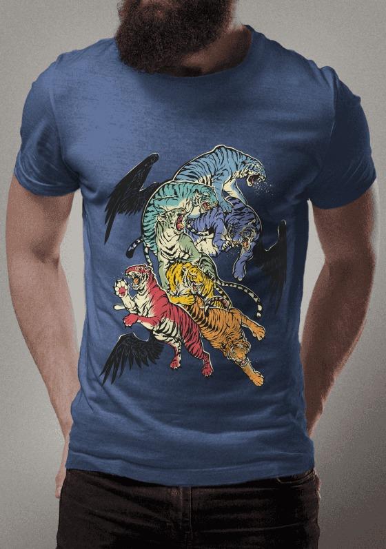 Nome do produto  Seven Caged Tigers