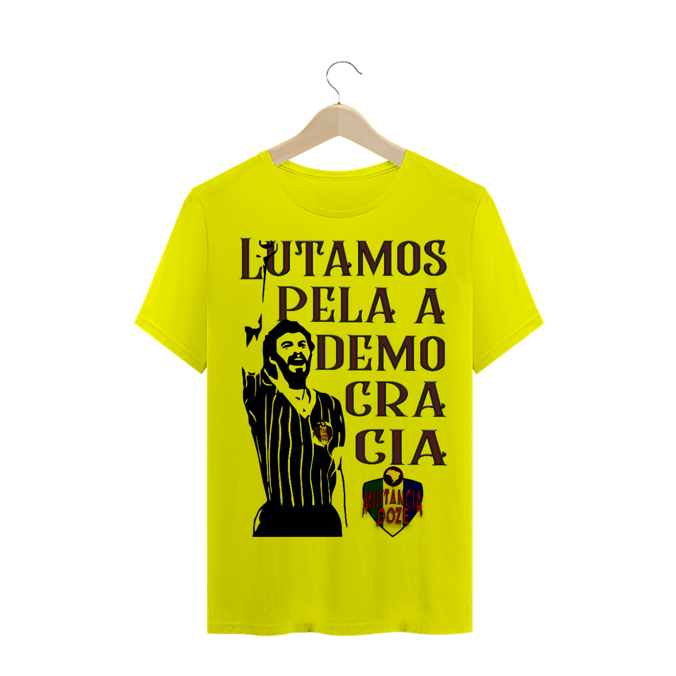 Nome do produto  CAMISETA MASC. QUALITY DEMOCRACY