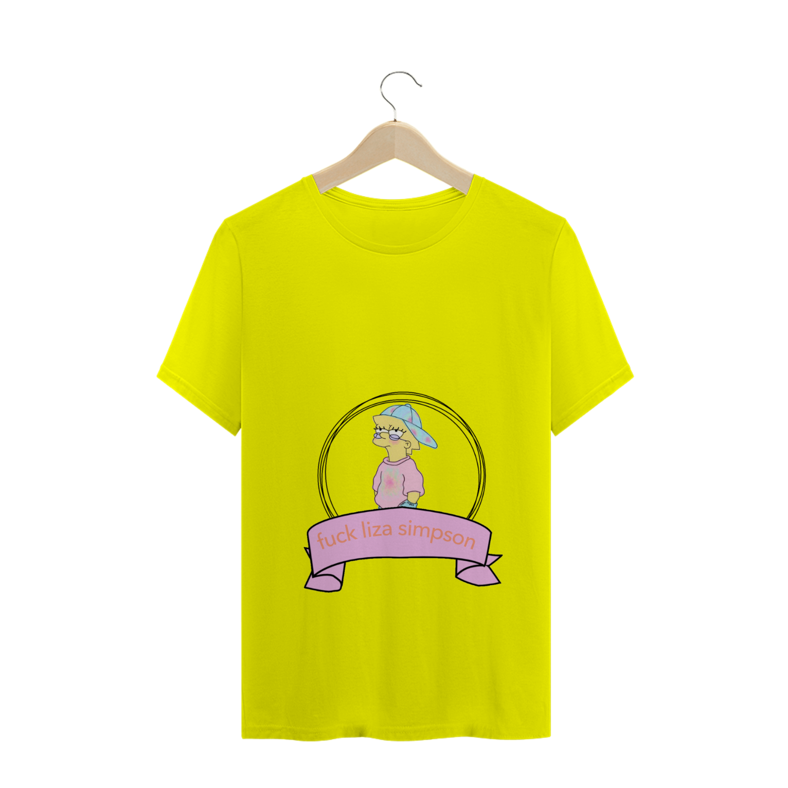 Nome do produto  Camiseta fuck Lisa Simpson