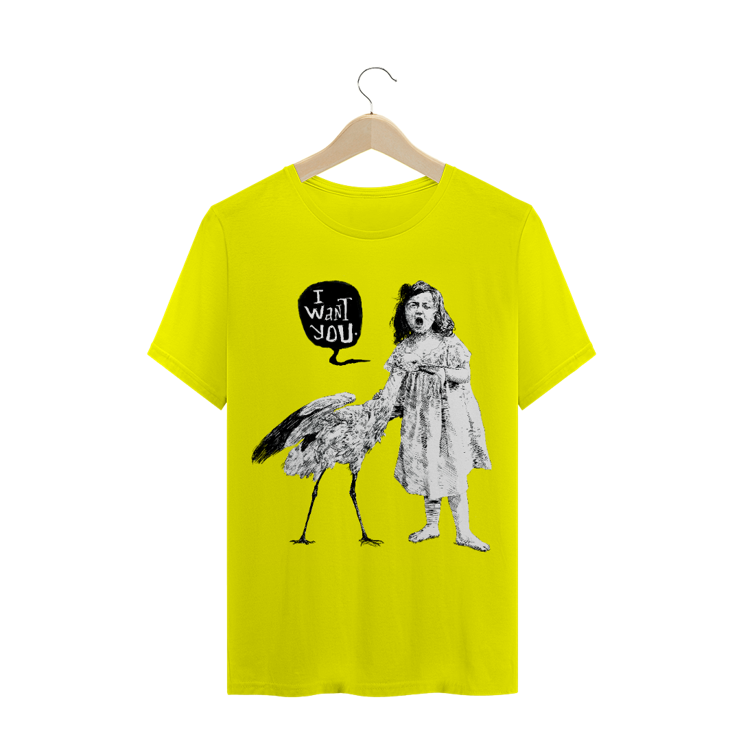 Nome do produto  i want you - amarelo