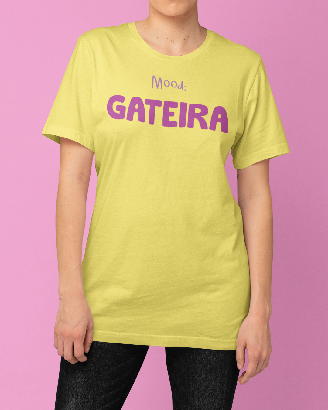 Nome do produto  Camiseta Mood Gateira