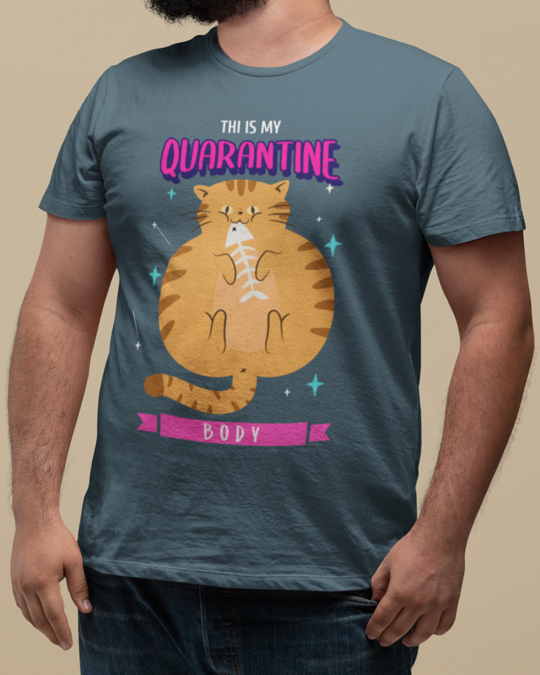 Nome do produto  Camiseta Quarantine Body
