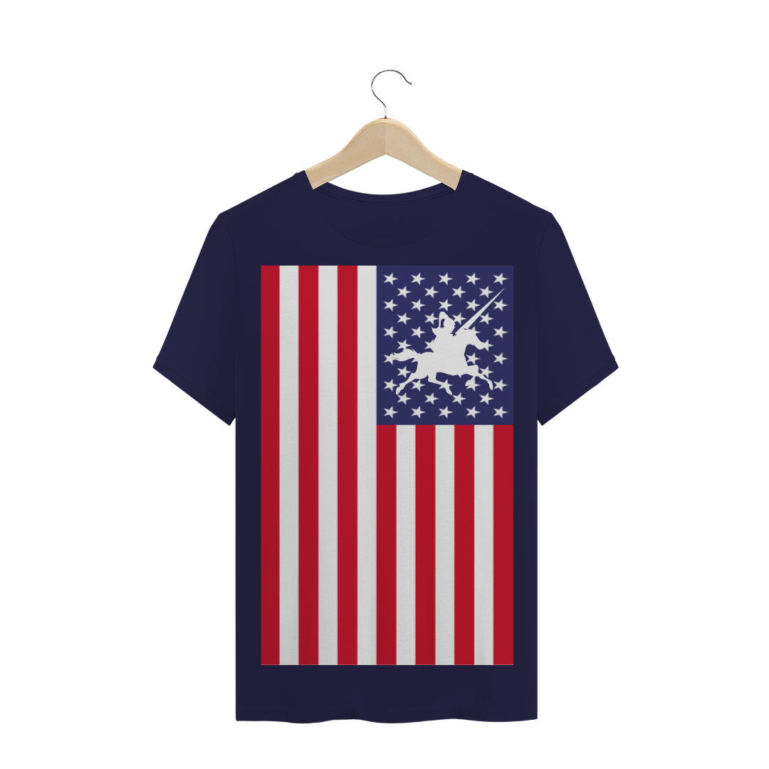 Nome do produto  T-SHIRT 'BRAVERY' U.S.A CLÁSSICA OFICIAL