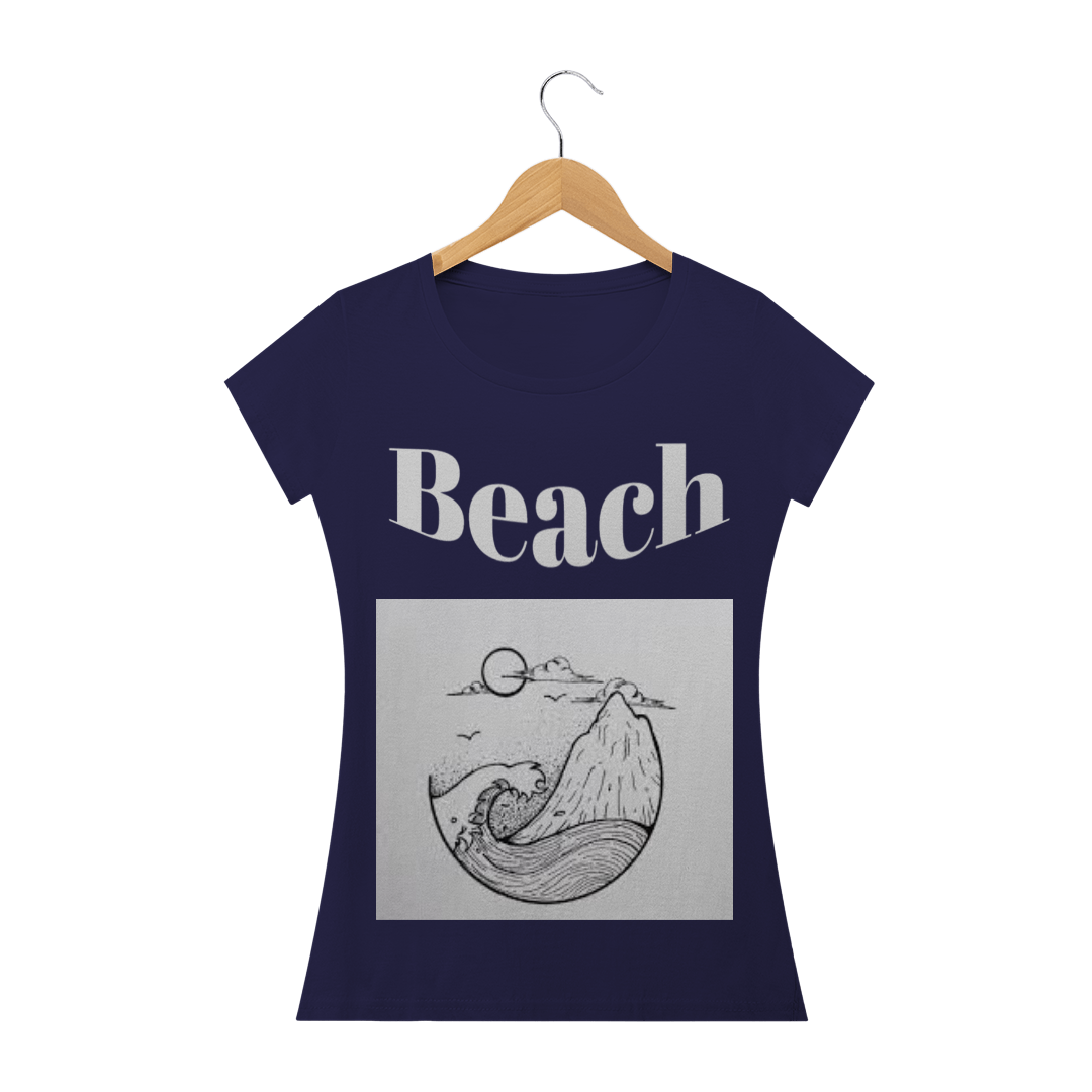 Nome do produto  camista fem beach