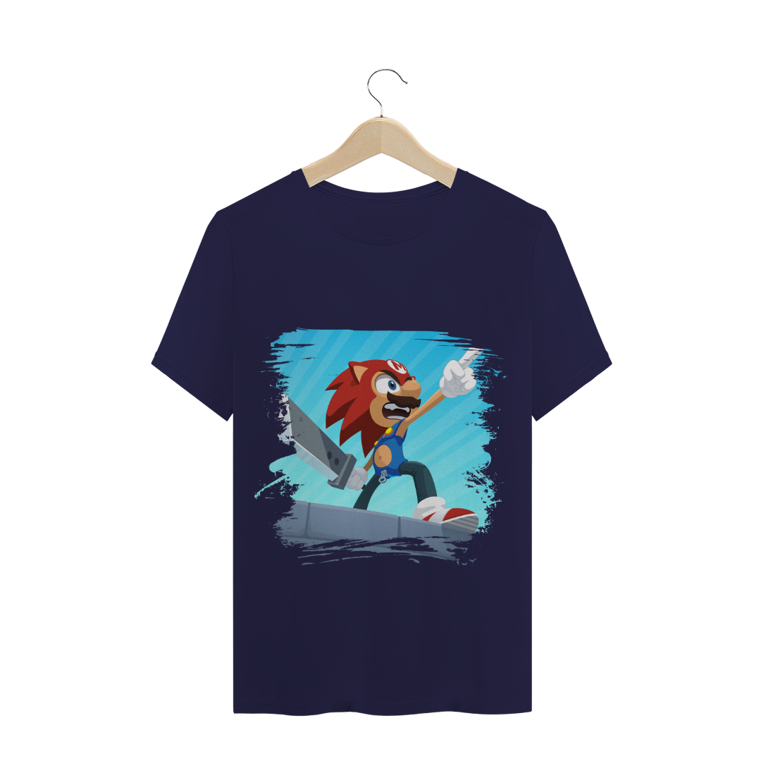 Nome do produto  Camiseta Arte Mario Sonic
