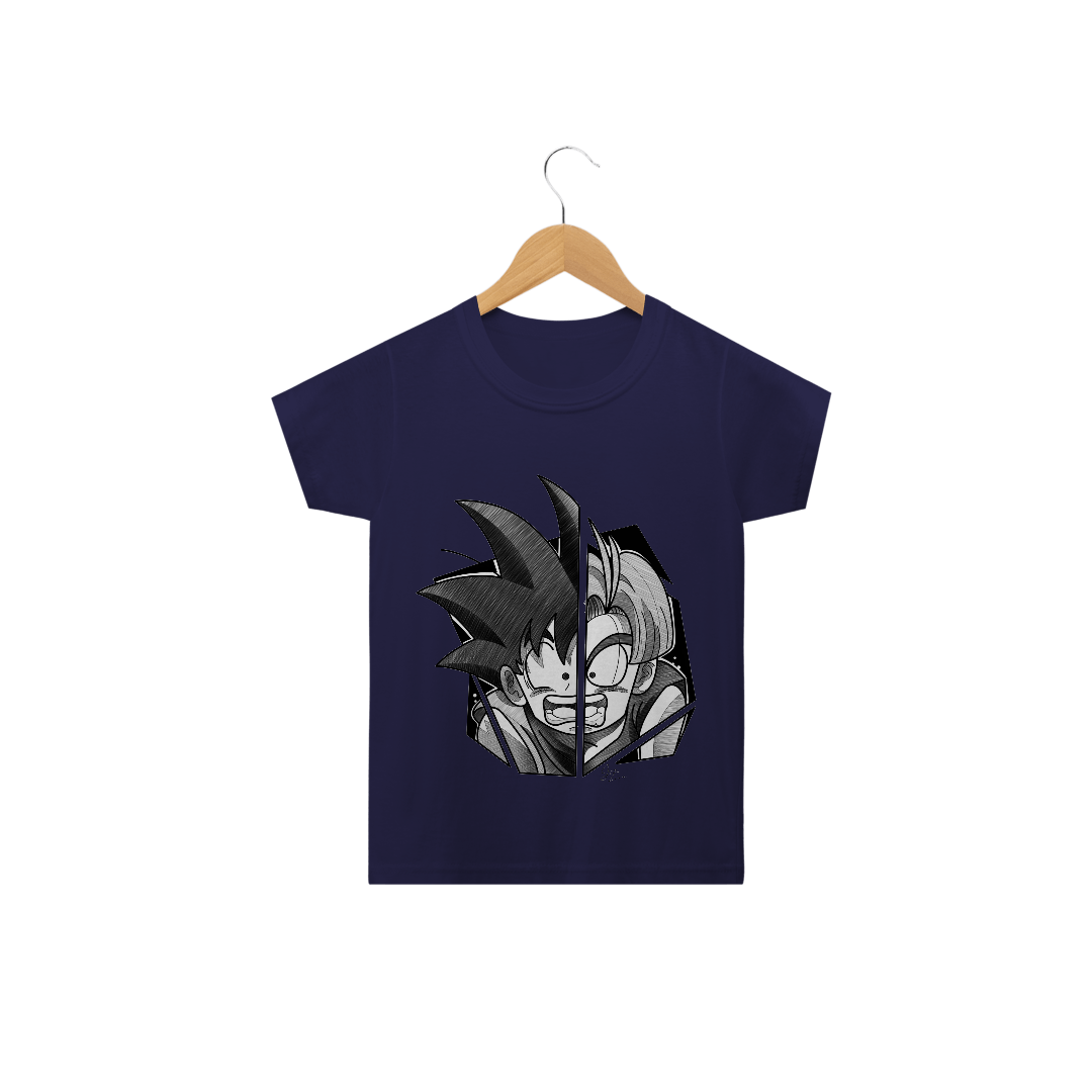 Nome do produto  Fusão! Dragon Ball - Camiseta Infantil