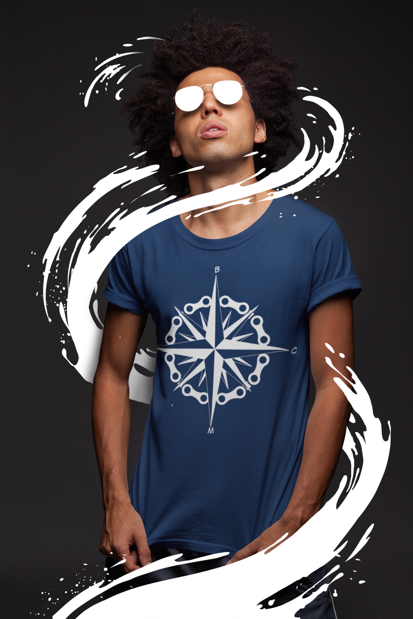 Nome do produto  T-Shirt Quality Rosa dos Ventos BMCC Branca