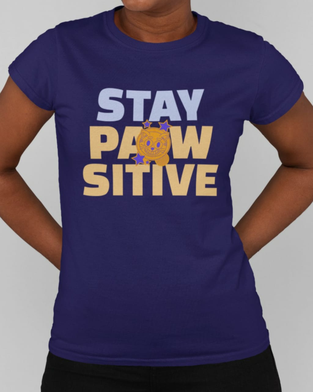 Baby Look Stay Pawsitive