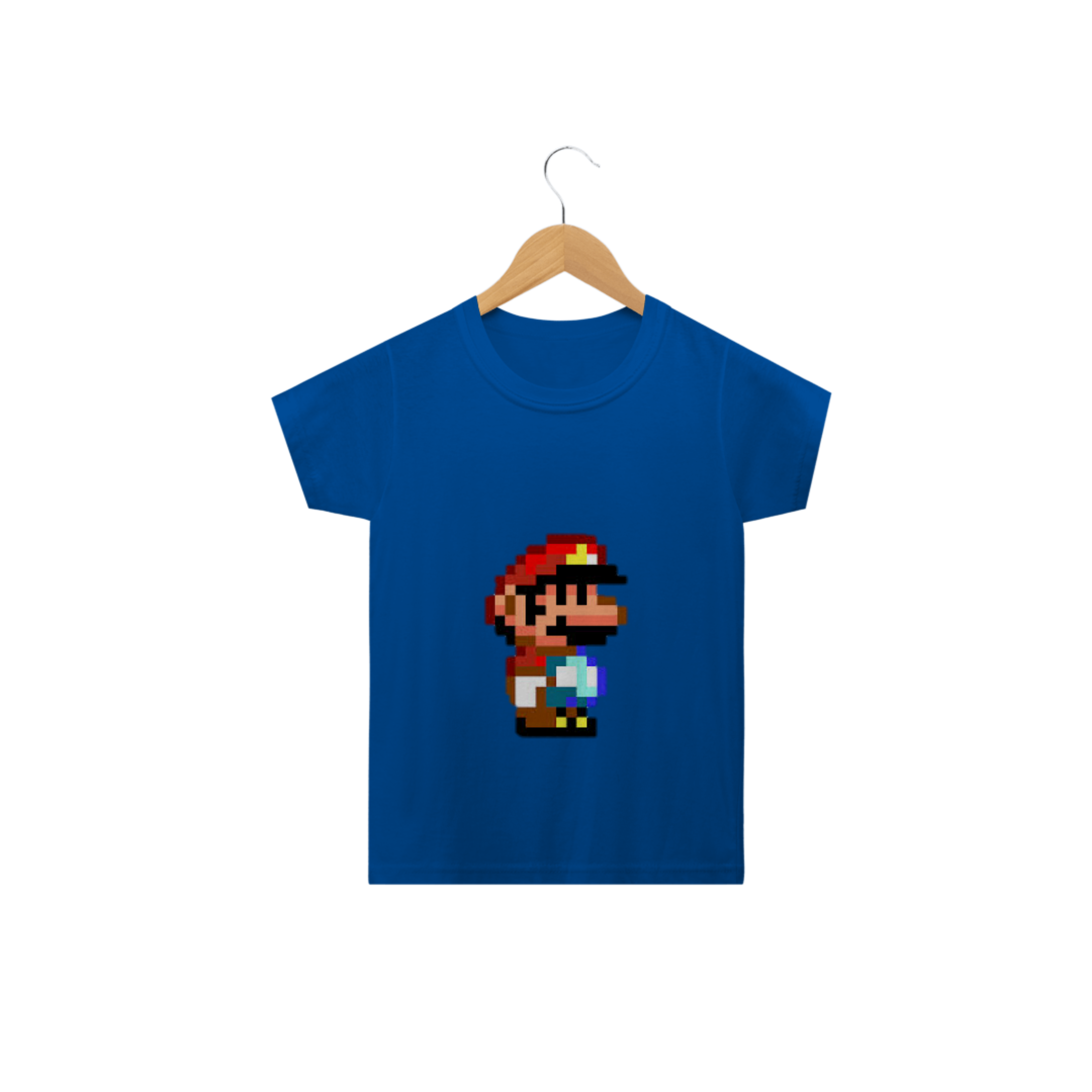 Nome do produto: Camiseta Infantil Mario Pequeno