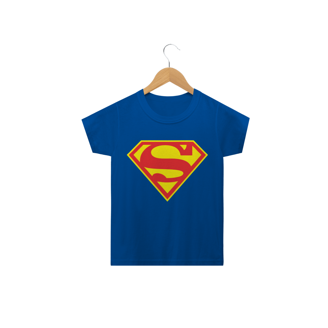Nome do produto  Camisa Infantil - Super Man