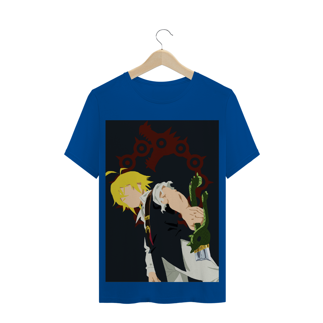Nome do produto  camiseta masculina Meliodas Nanatsu no Taizai Mangá