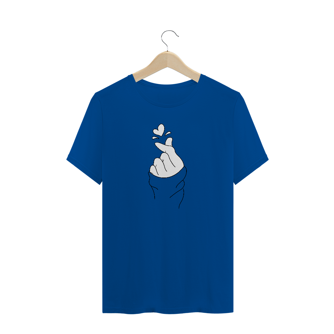 Nome do produto  T-shirt Coração Coreano