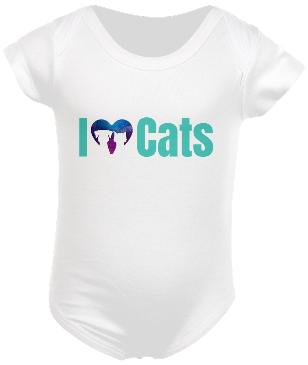 Nome do produto  Body Infatil Amor de Rua I Love Cats