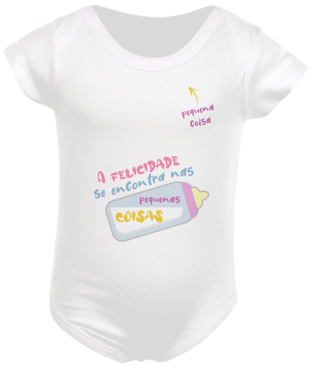 Nome do produto  Body Bebê Felicidade