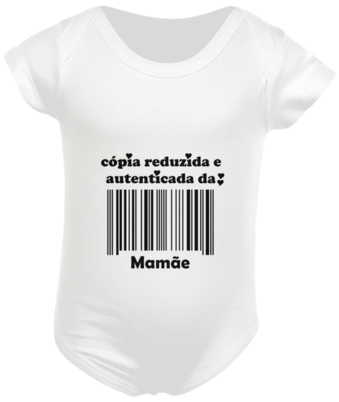 Nome do produto  Body Bebê Cópia da Mamãe