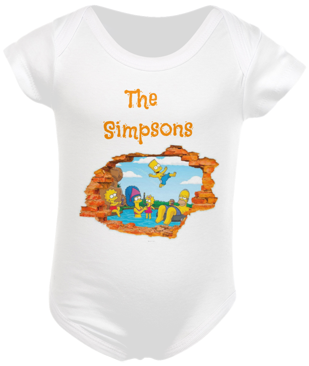 Nome do produto  Body baby unissex the simpsons (promoção)