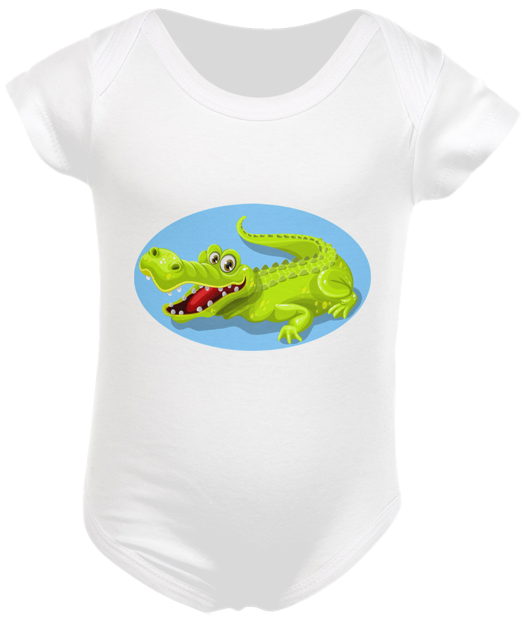 Nome do produto  Body Infantil Crocodilo Ejan Fashion
