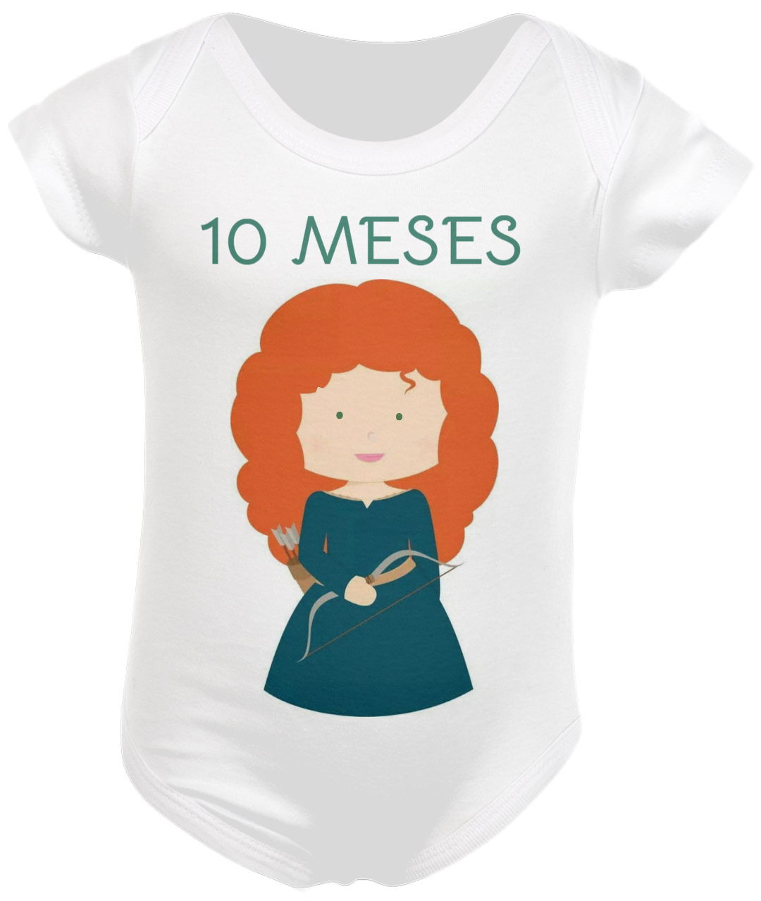 Nome do produto  body personalizado mesversário princesas VALENTE