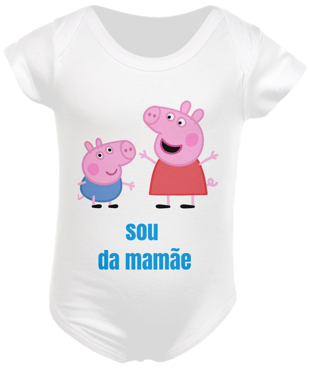 Nome do produto  Body da Peppa Pig Infantil Masculino