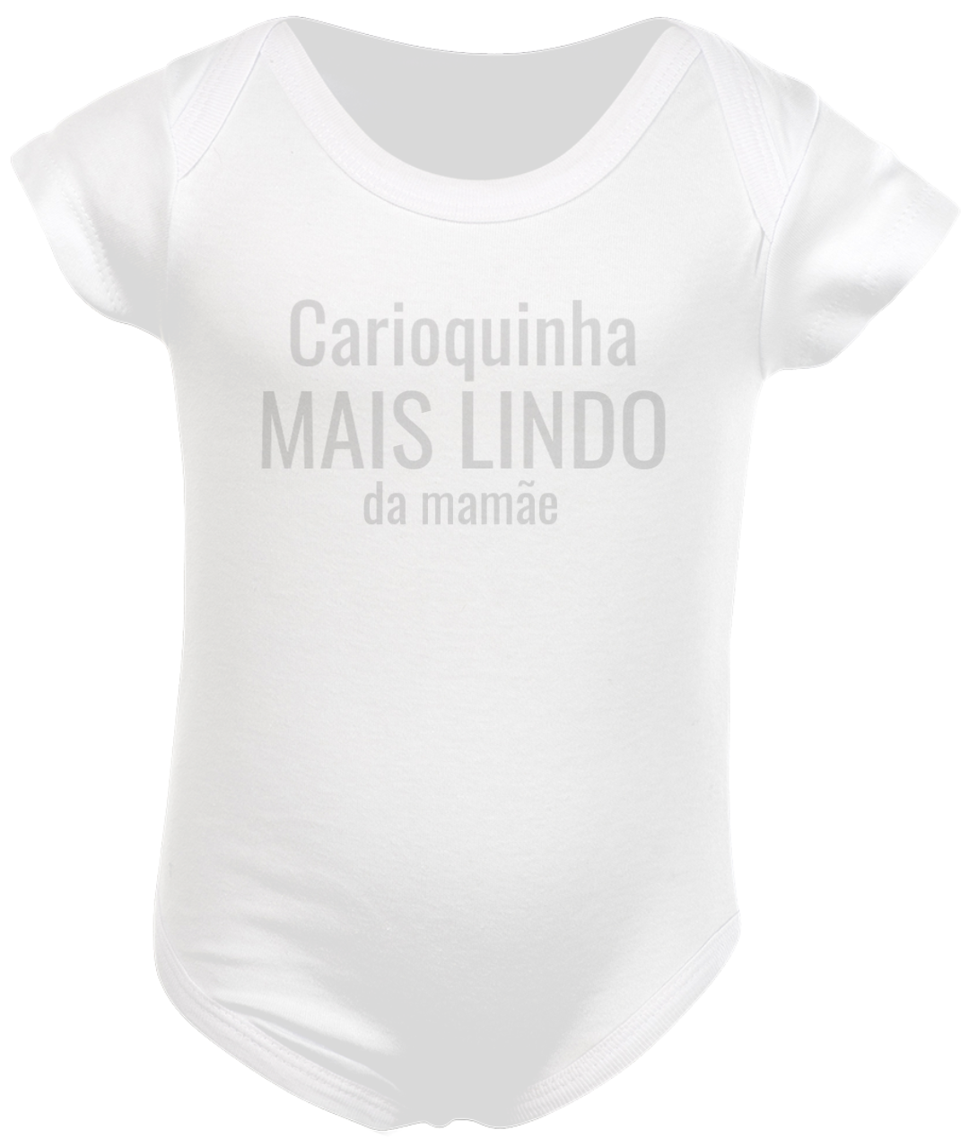 CARIOQUINHA MAIS LINDO DA MAMÃE (Body infantil)
