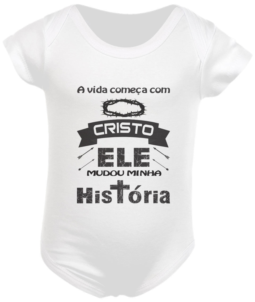 Nome do produto  BODY ESTAMPA BIBLICA