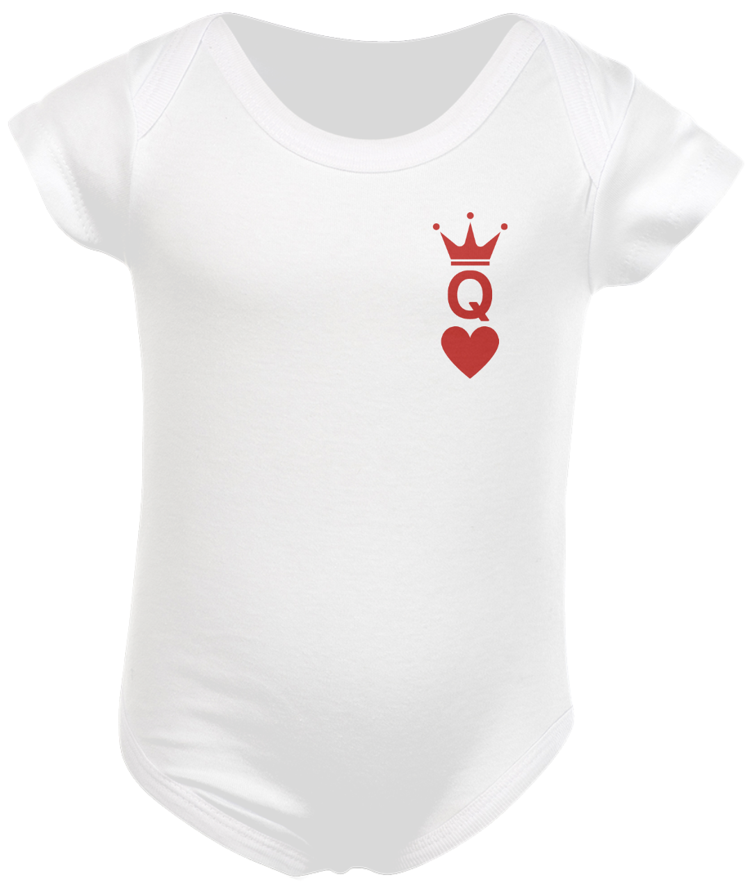 Nome do produto  Body Infantil Rainha de Copas 