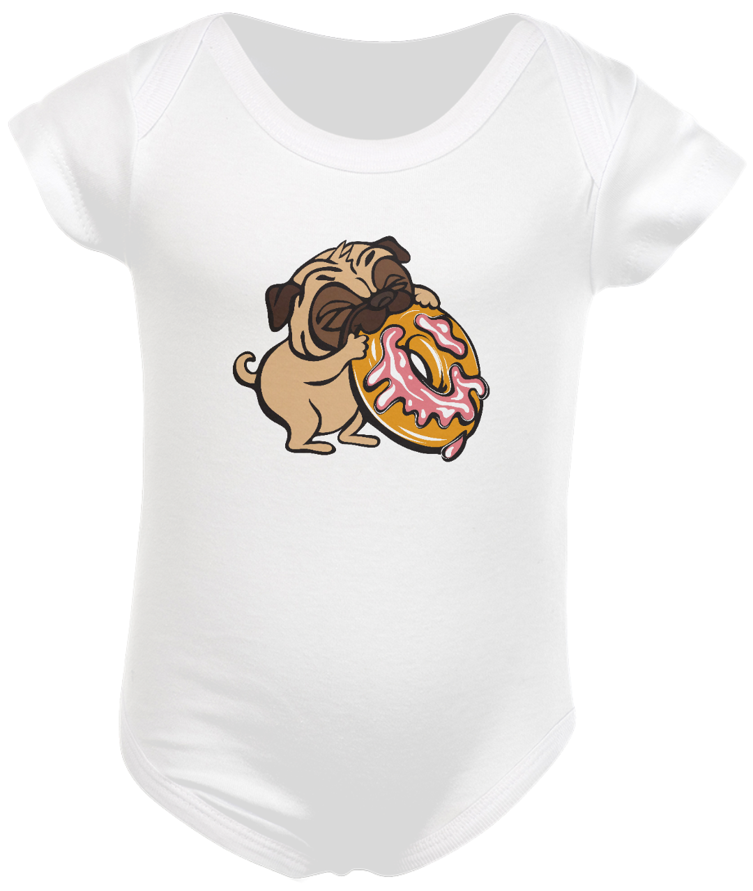 Nome do produto  Baby Pug 3 Body