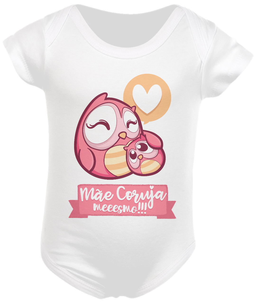 Nome do produto  Body Mãe Coruja Mesmo!! Super Premium!