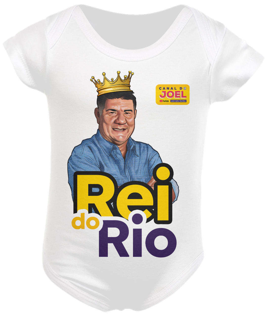 Nome do produto  Uh, papai chegou | Papai é Rei | Body infantil