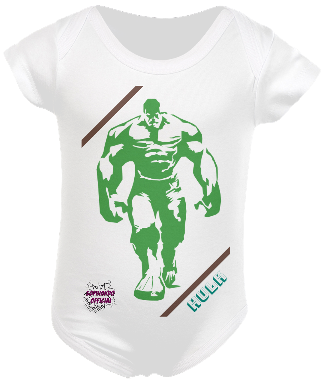 Nome do produto  Body Infantil Hulk