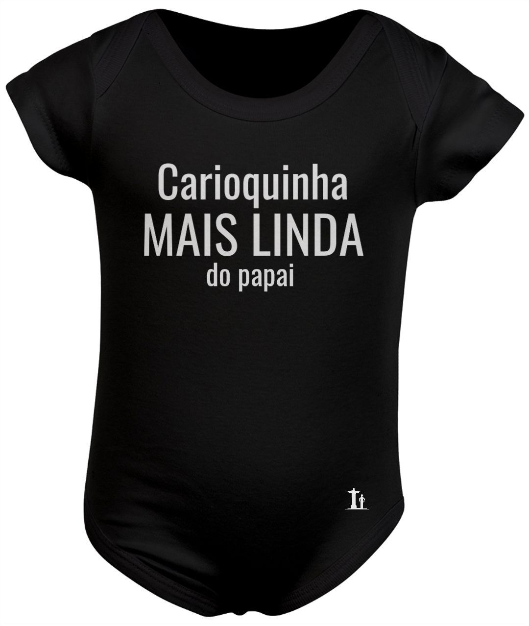 CARIOQUINHA MAIS LINDA DO PAPAI (Body infantil)