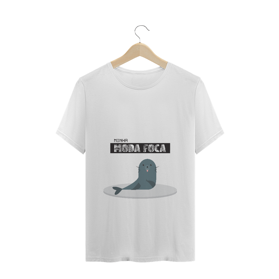 Nome do produto  T-Shit Minha Moda Foca