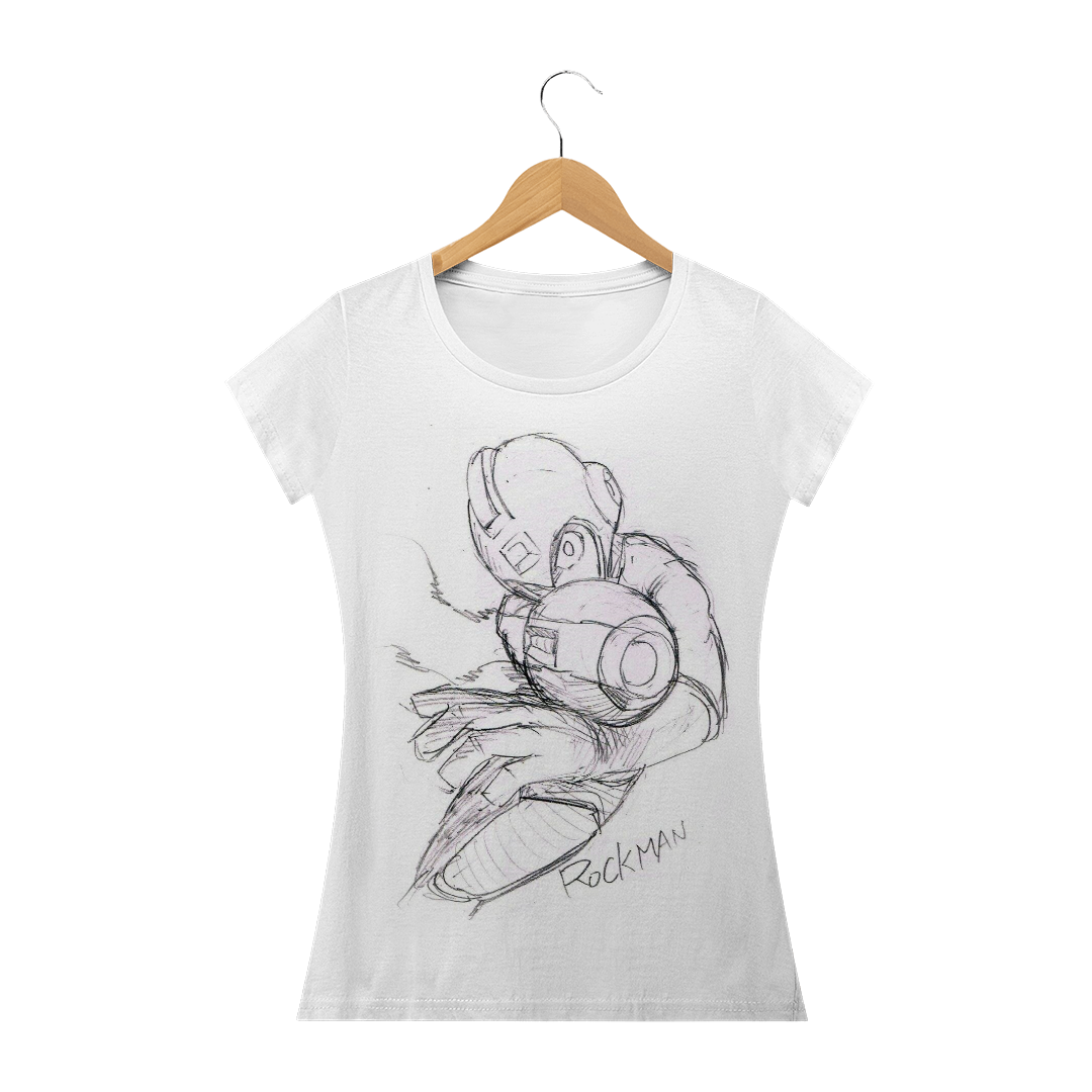 Nome do produto  Megaman Murata Rascunho [Baby Look]