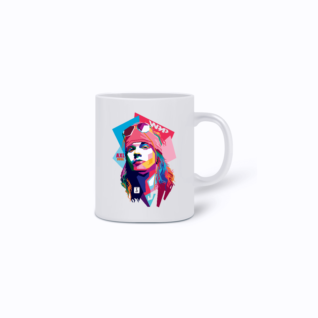 Nome do produto  Caneca - Axl Rose # Guns N' Roses