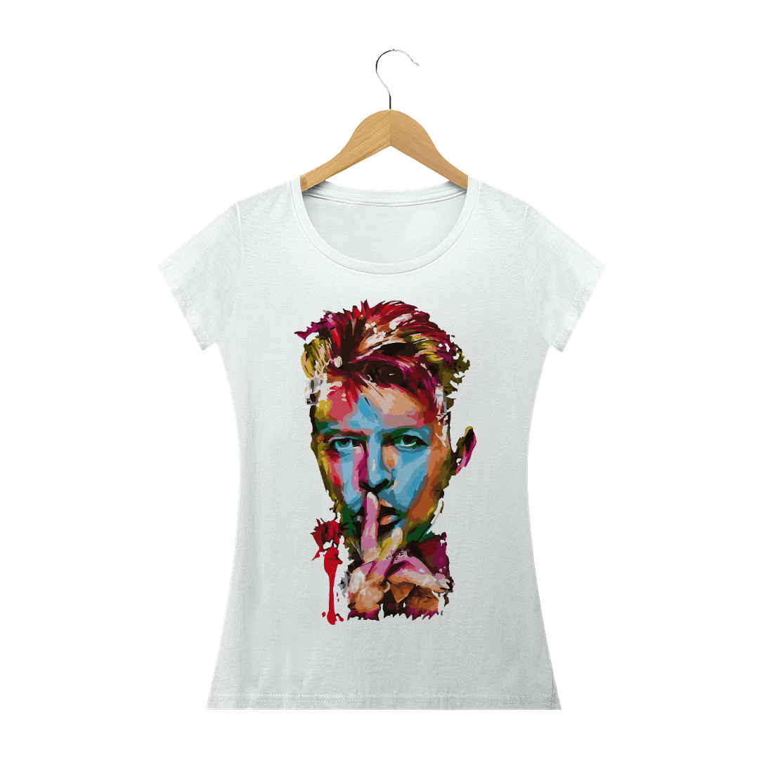 Nome do produto  Camiseta - David Bowie # Camaleão do Rock