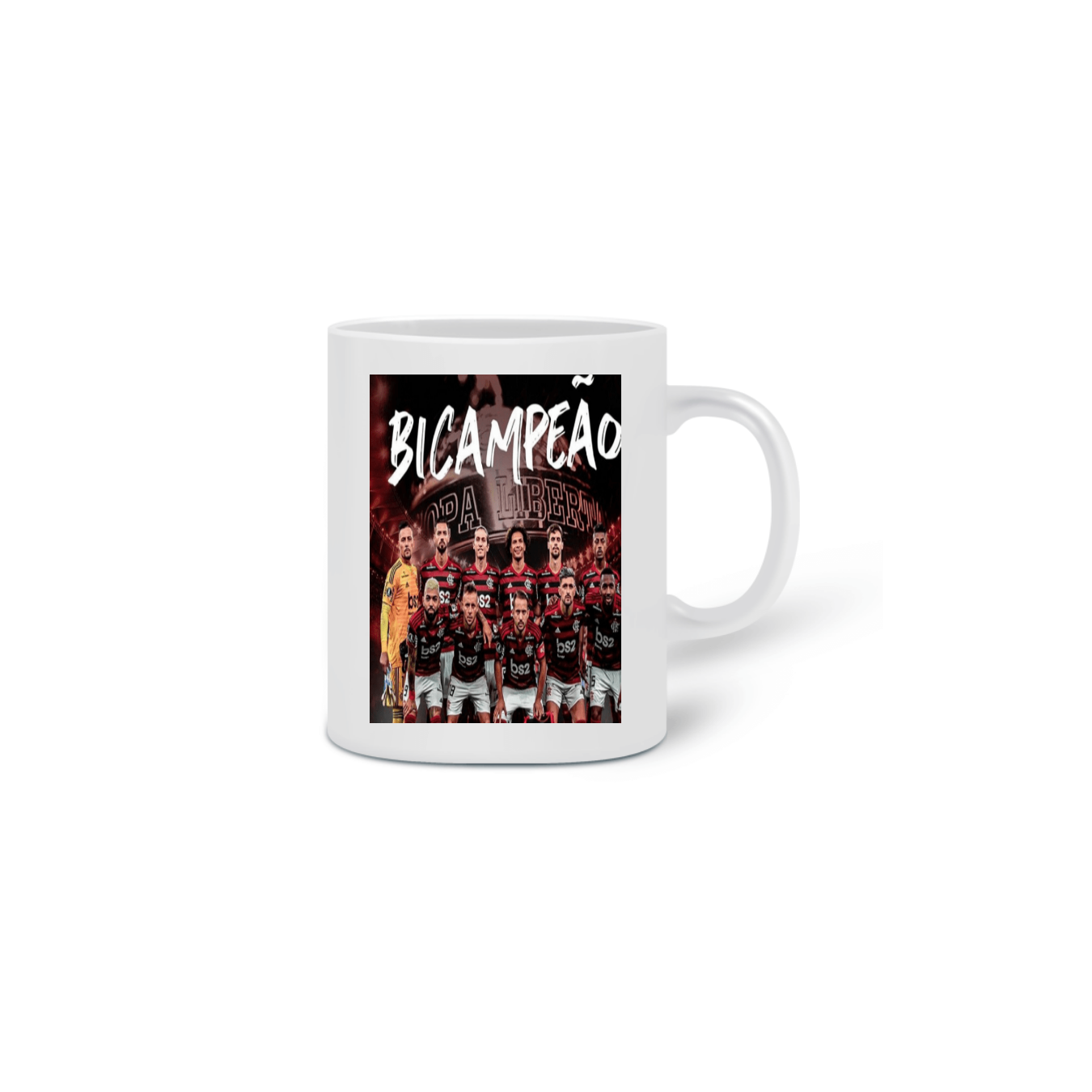 Nome do produto  Caneca do Mengão - Bi Campeão da Libertadores