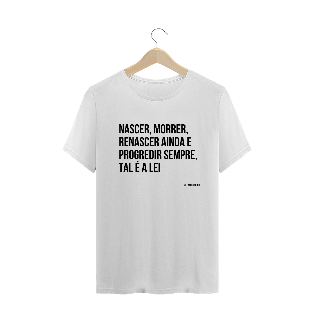 Nome do produto: Camiseta Lema de Allan Kardec