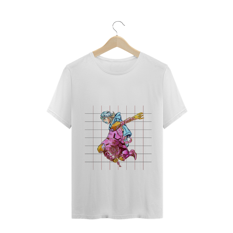 Nome do produto  Camiseta Básica ✪ - Johnny e Tusk (JoJo)