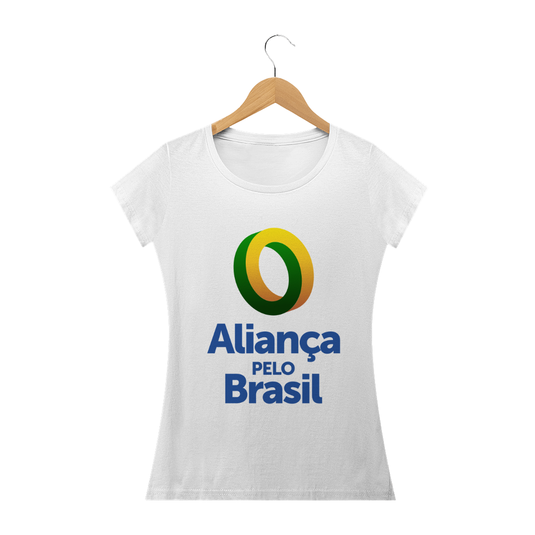 Nome do produto  Camiseta Babylook Aliança Pelo Brasil