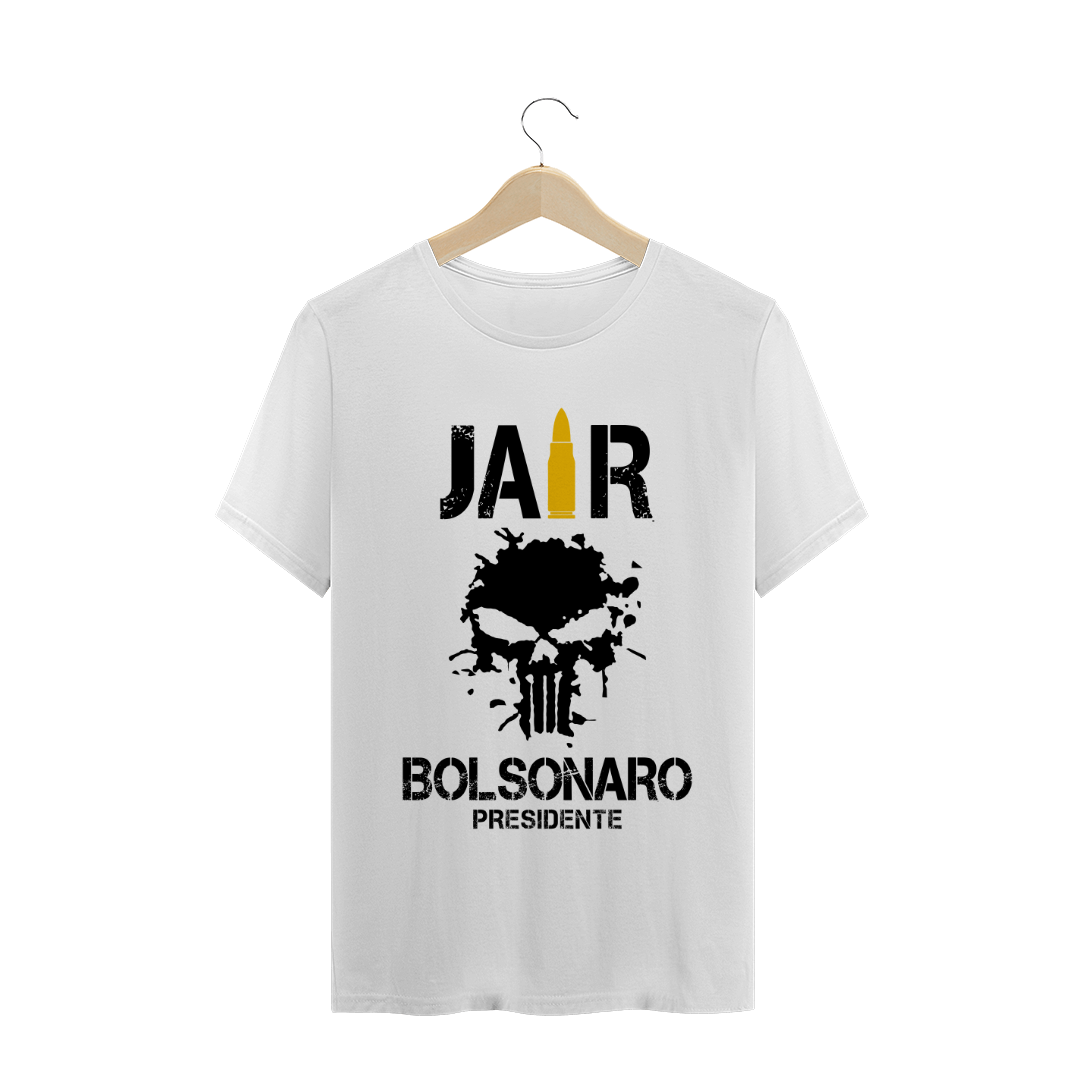 Nome do produto  Camiseta Jair Bolsonaro Skull