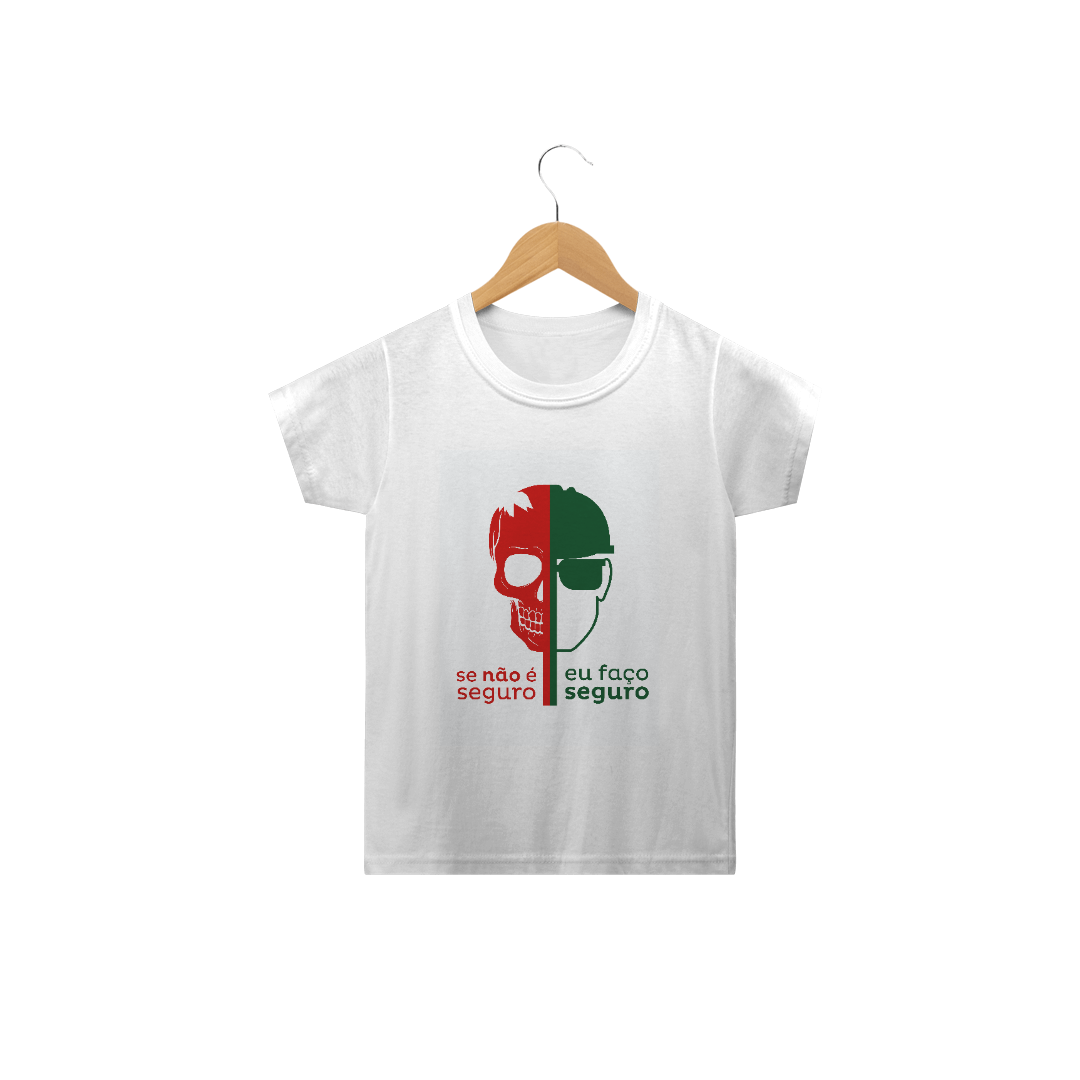 Nome do produto  CAMISA INFANTIL: Eu faço seguro