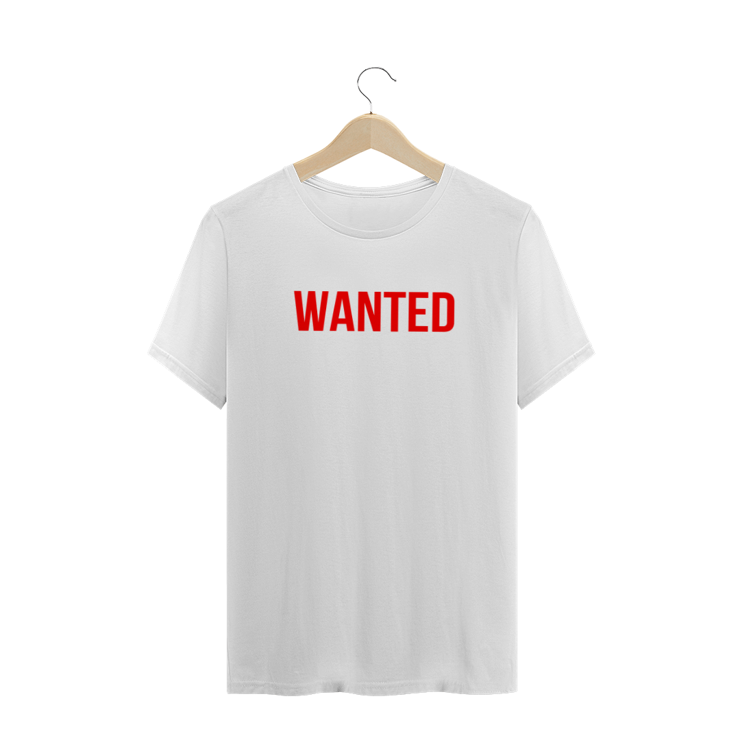 Nome do produto  Camiseta - WANTED 