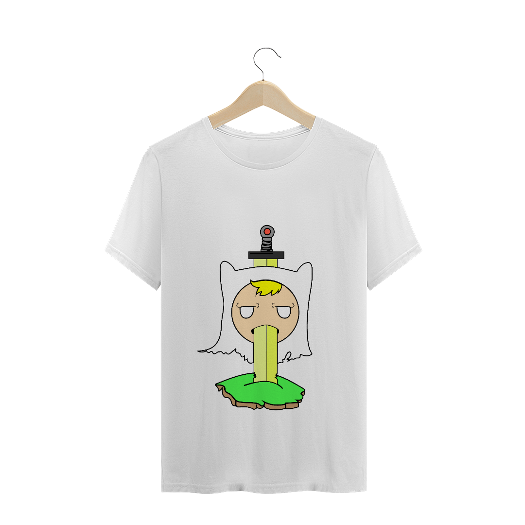 Nome do produto: CAMISETA FINN(FANART)! HORA DE AVENTURA
